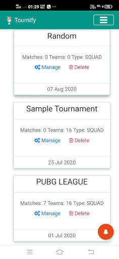 eSports tournament manager - Free - Tournify.in screenshot 3