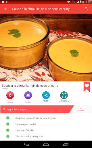 Recettes de soupe screenshot 8
