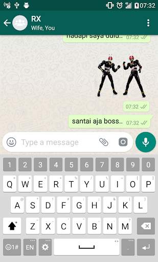 Satria Baja Hitam RX Stickers for WhatsApp screenshot 3