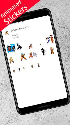 WA Stickers Dragon Saiyanz screenshot 3