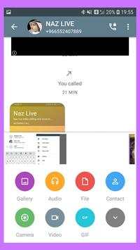 Naz live video calling and voice Messenger screenshot 6