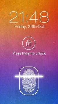Fingerprint Lock Screen Prank 8 تصوير الشاشة