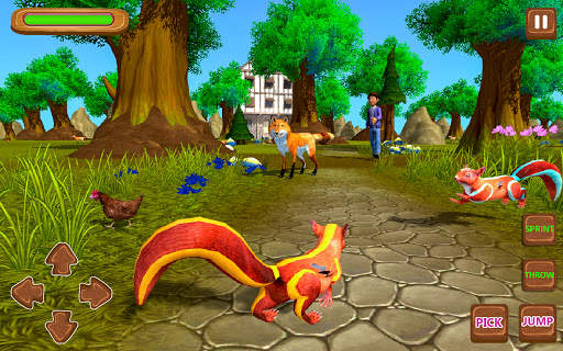 Squirrel Flying Simulator Family Game screenshot 4