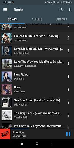 Beatz - free music player screenshot 3