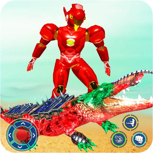 Real Robot Crocodile Transformation Fight 1.7
