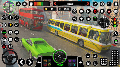Bus Simulator : 3D Bus Games screenshot 7