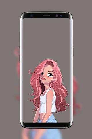 Girly Wallpapers 5 تصوير الشاشة