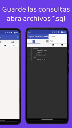 SQLApp Cliente SQL MySQL MsSQL screenshot 2