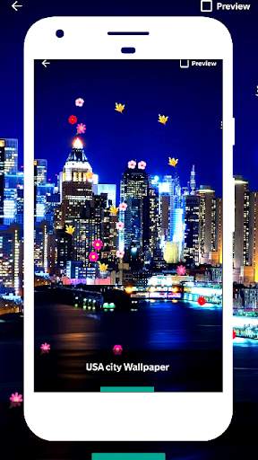 USA City Live Wallpaper скриншот 4
