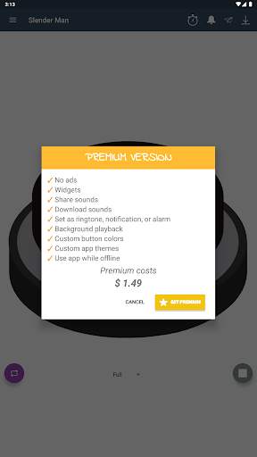 Slender Man Sound Button 11 تصوير الشاشة
