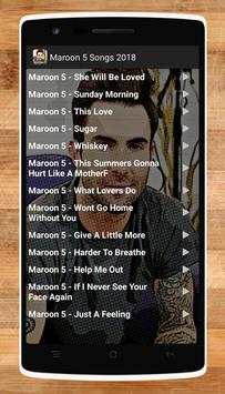 Maroon 5 Songs 2018 screenshot 3