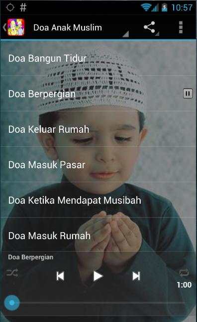 Lagu & Doa Anak Muslim скриншот 4