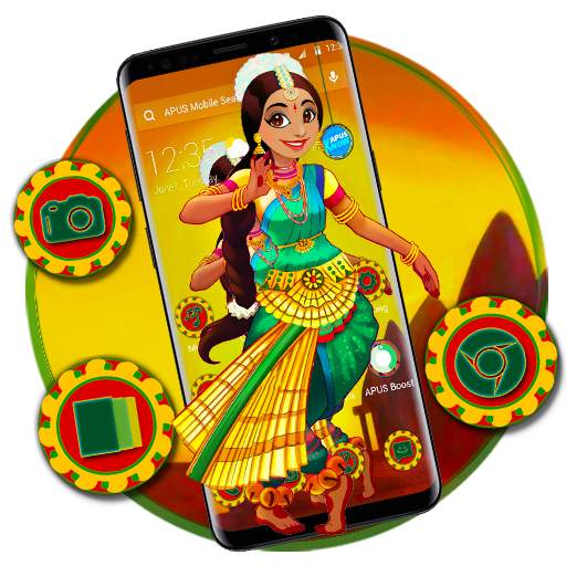 APUS Launcher Indian Dance Theme 43.0.1001