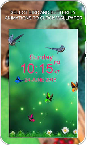 Photo Clock Live Wallpaper screenshot 7