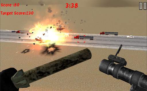 Rocket Launcher Traffic Shooter screenshot 3