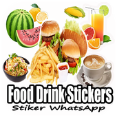 Food Drink Stickers - WAStickerApps icon