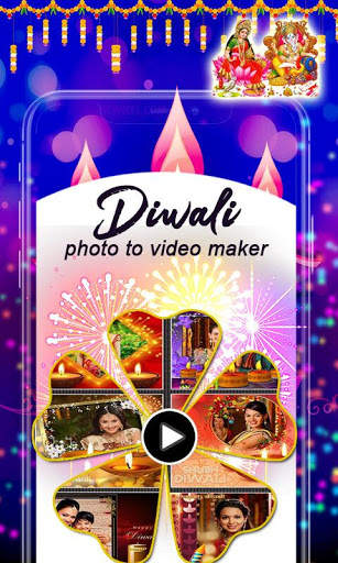 Diwali Video Maker for Diwali wishes screenshot 1