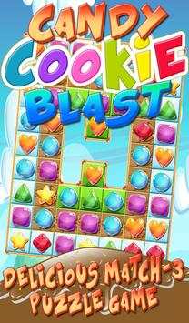 Candy Cookie Blast screenshot 1