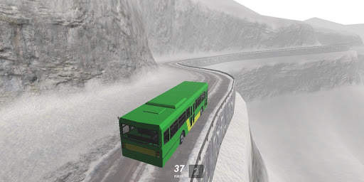 Snowy Bus Simulator screenshot 10