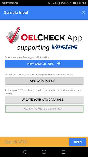 GPS Data Entry screenshot 1