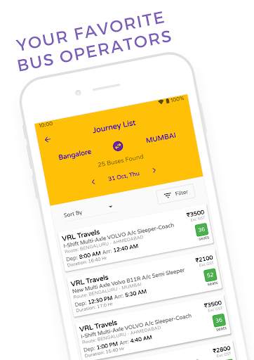 Bus Ticket Booking App By VOWBUS screenshot 2