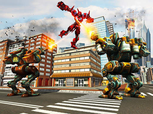 Robot Car War Transform Fight screenshot 9