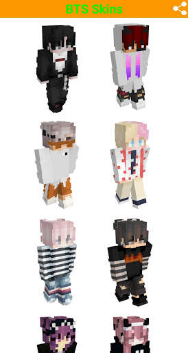 BTS Skins For Minecraft screenshot 1