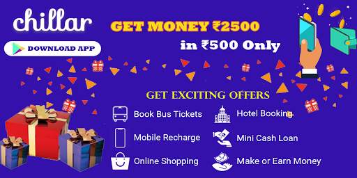 Chillar - Recharge,Money Transfer, Earn Money screenshot 1