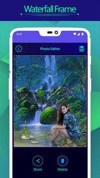 Live Waterfall Photo Frames - PhotoVideo Editor скриншот 3