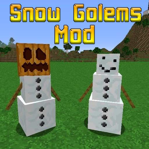 Snow Golem Mod for Minecraft PE 1.90