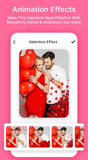 Valentine Video Maker : Love Video Maker 2021 screenshot 1