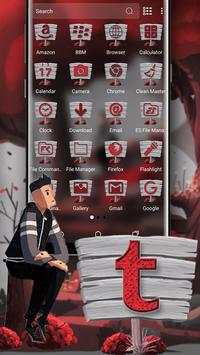 Lonely Man Launcher Theme screenshot 2