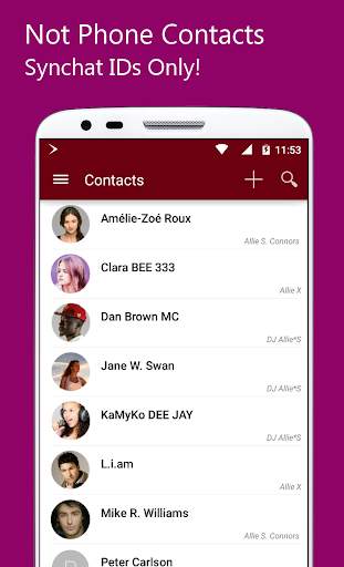 SYNchat Messenger screenshot 4