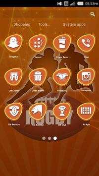 Rugby CM Launcher theme screenshot 4