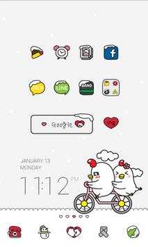 ggoggo love dodol theme screenshot 1