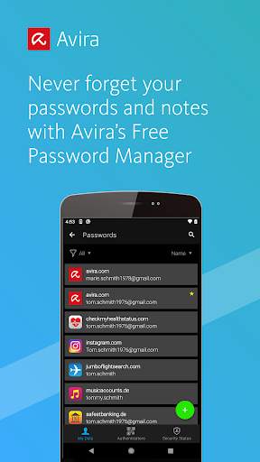 Avira Password Manager screenshot 1