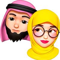 Memoji Hijab Islamic Muslim Stickers for WhatsApp on 9Apps