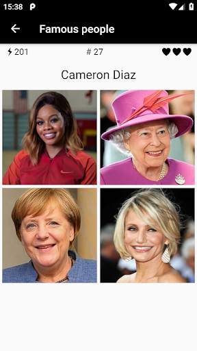 Famous People - Photo Quiz screenshot 2