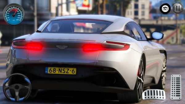 Driving Aston Martin - Police Academy Test screenshot 2