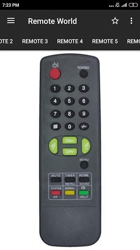 SHARP TV Remote Control screenshot 3
