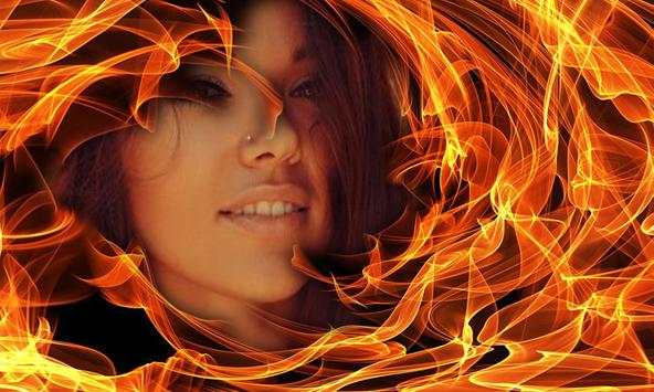 Fire Photo Frame 2 تصوير الشاشة