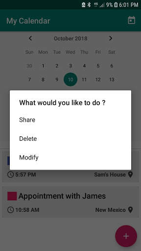 Offline Simple Calendar screenshot 4