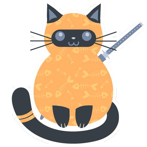 fat cat ninja - game for cats 1.0