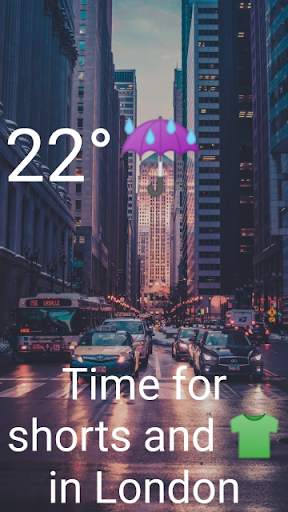 The Wather App 1 تصوير الشاشة