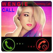 Fake call from Wengie prank icon
