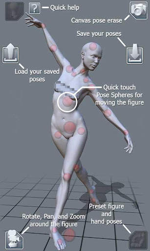 ArtPose Female Edition screenshot 2