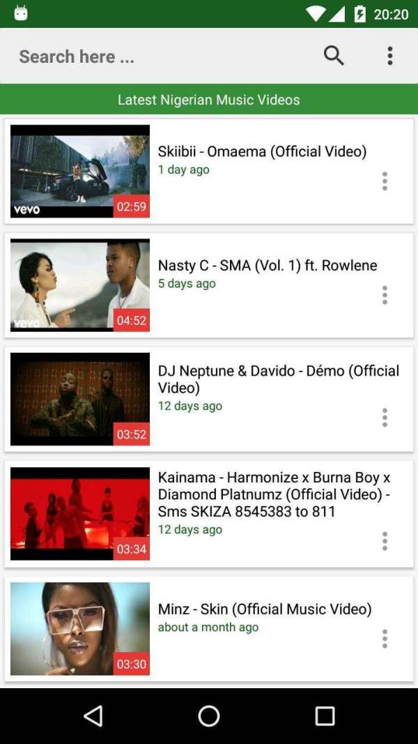 Nigerian Music Videos ?? screenshot 4