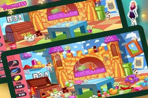 Princess baby Doll House Cleaning screenshot 4