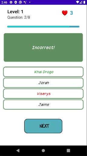Game of Thrones Quiz скриншот 4