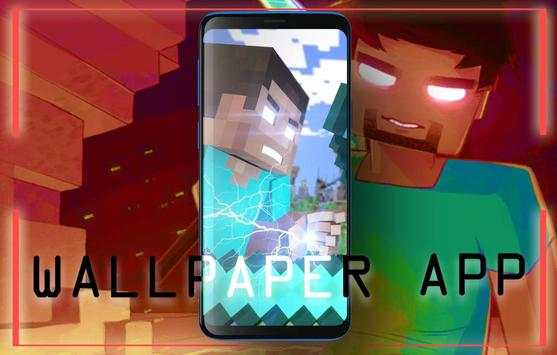 Herobrine Wallpaper Craft HD screenshot 2